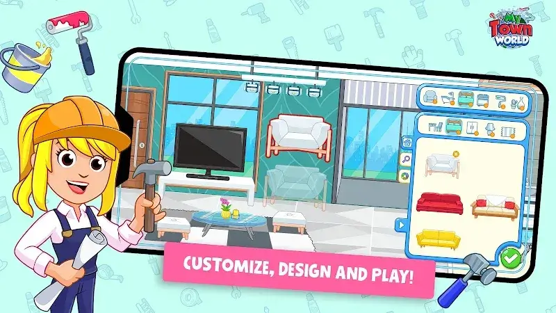 My Town World gameplay screenshot 2