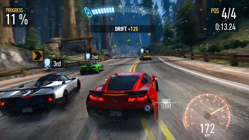 Tangkapan layar Need for Speed No Limits 1