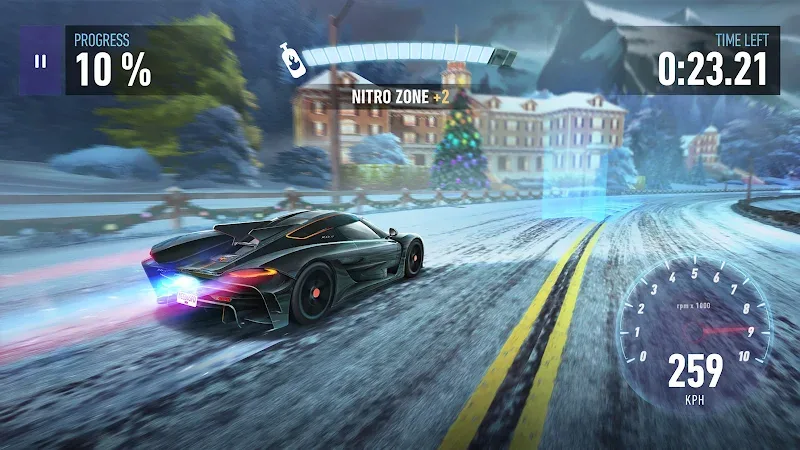Tangkapan layar Need for Speed No Limits 4