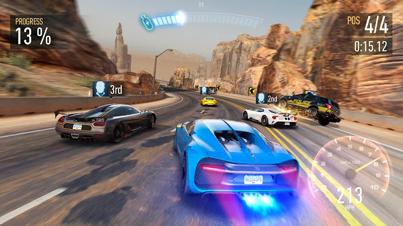 Tangkapan layar Need for Speed No Limits 5
