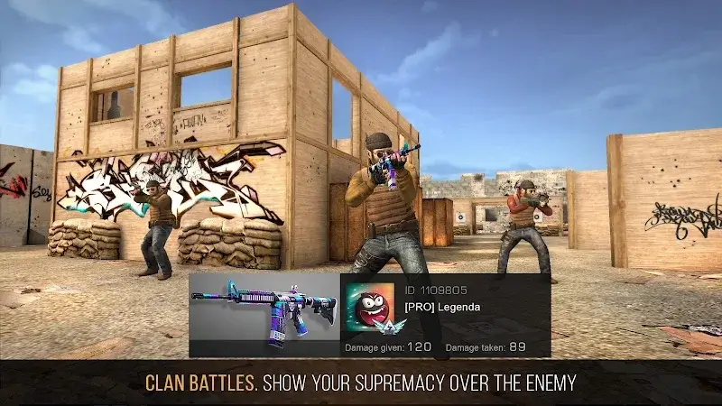 Standoff 2 MOD APK aperçu du jeu 3