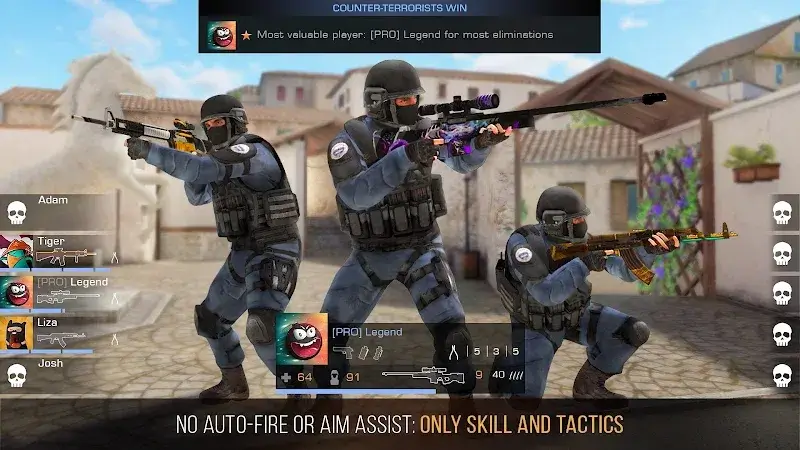Standoff 2 MOD APK capture d'écran du jeu 6