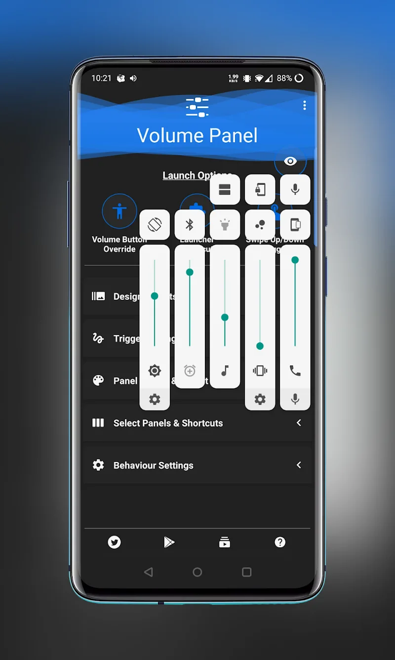 Screenshot 4 di Volume Control Panel Pro