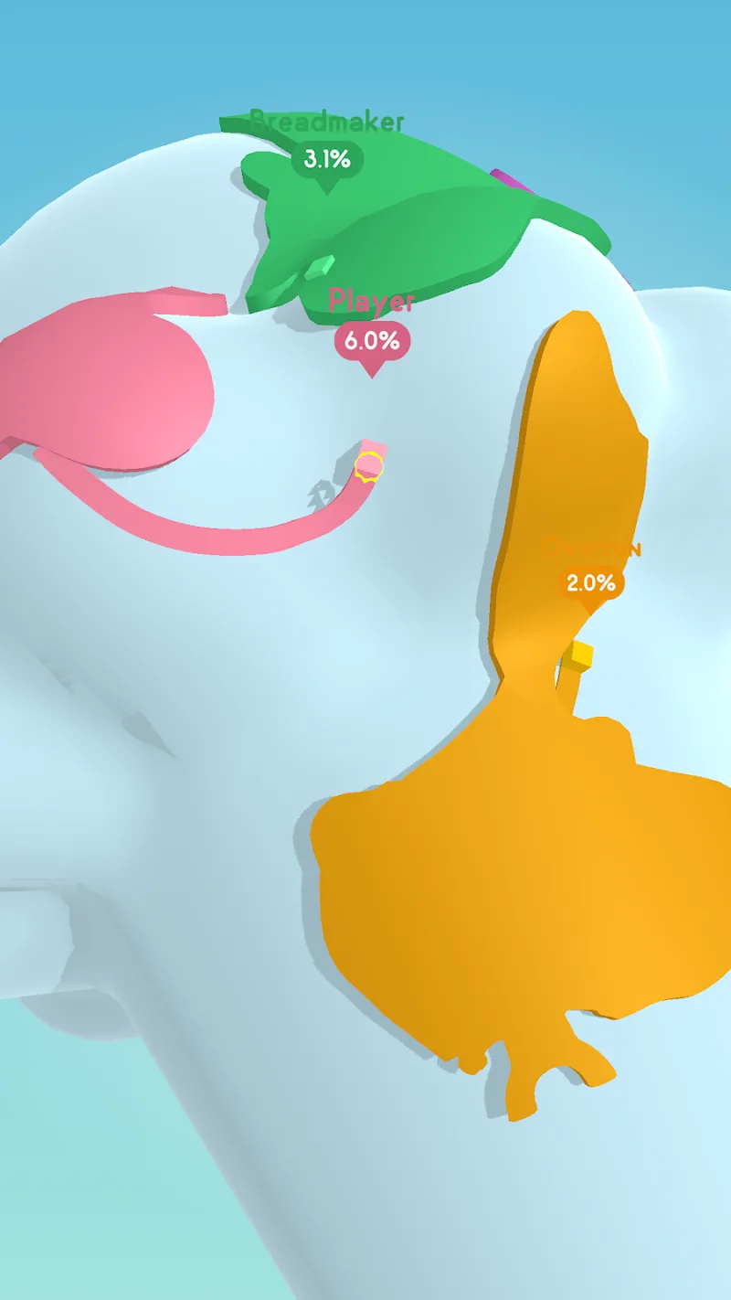 Capture d'écran Paper.io 3D MOD APK 5