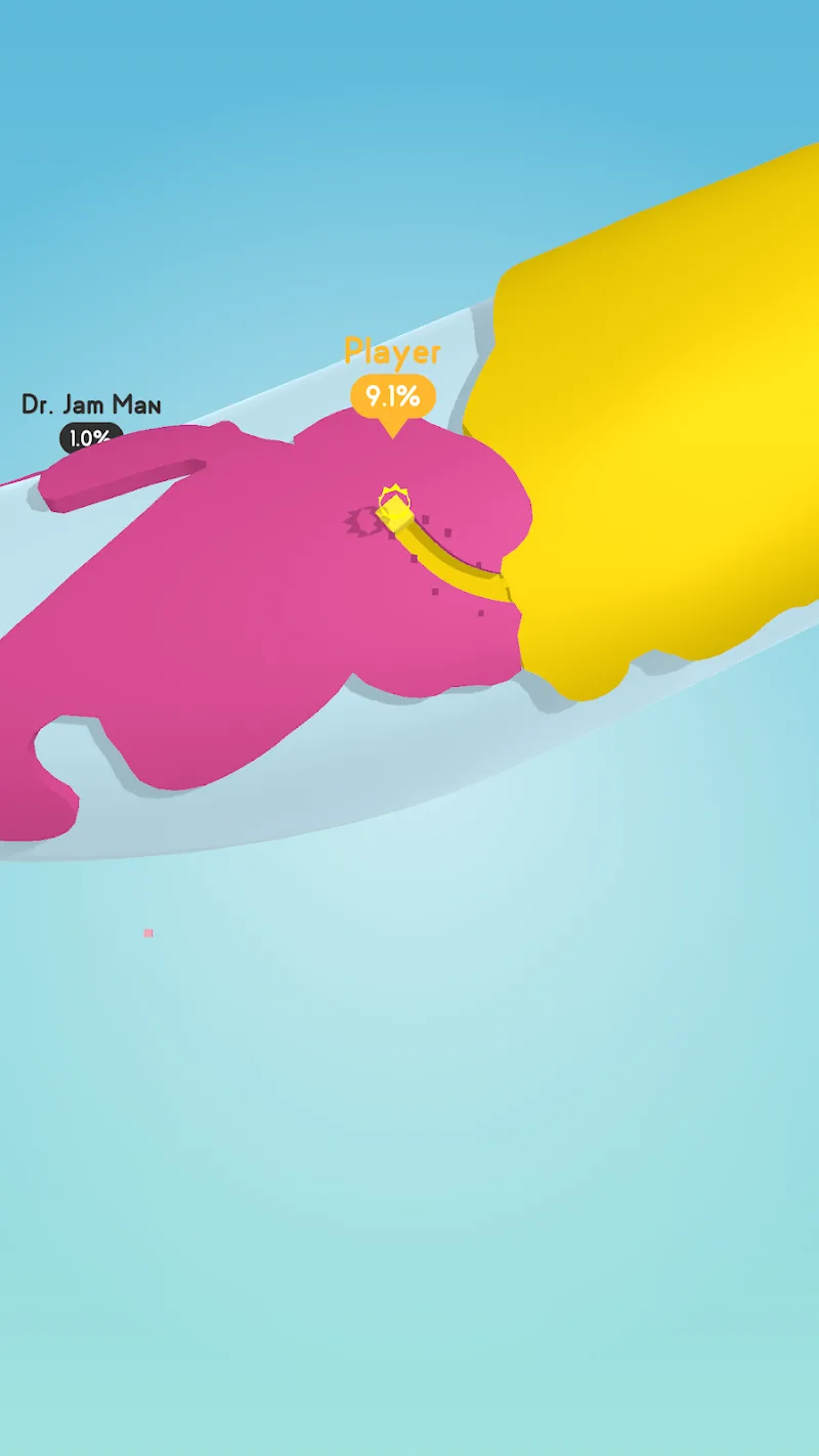 Capture d'écran Paper.io 3D MOD APK 4