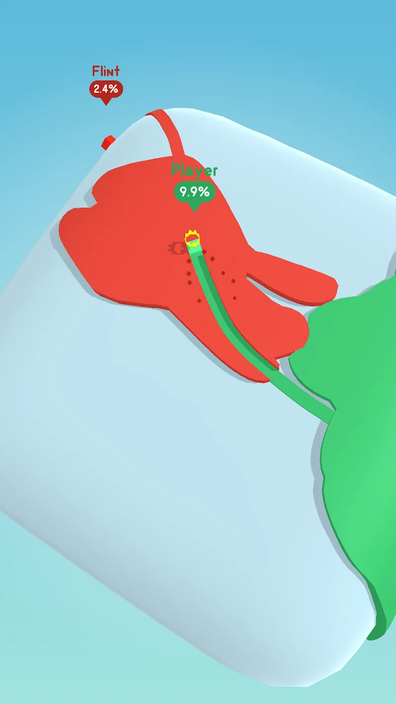 Capture d'écran Paper.io 3D MOD APK 3