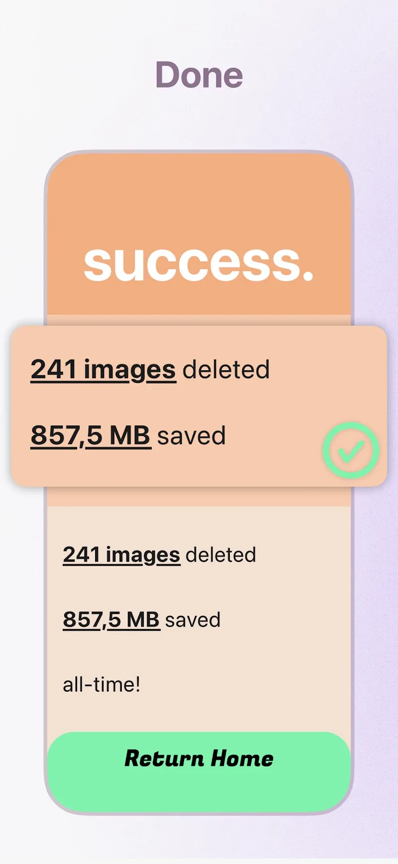 Swipewipe Screenshot 6 (Galeri)