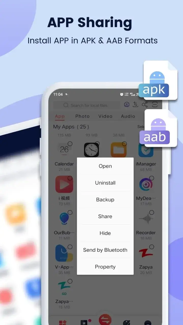 ภาพหน้าจอ Zapya MOD APK 4