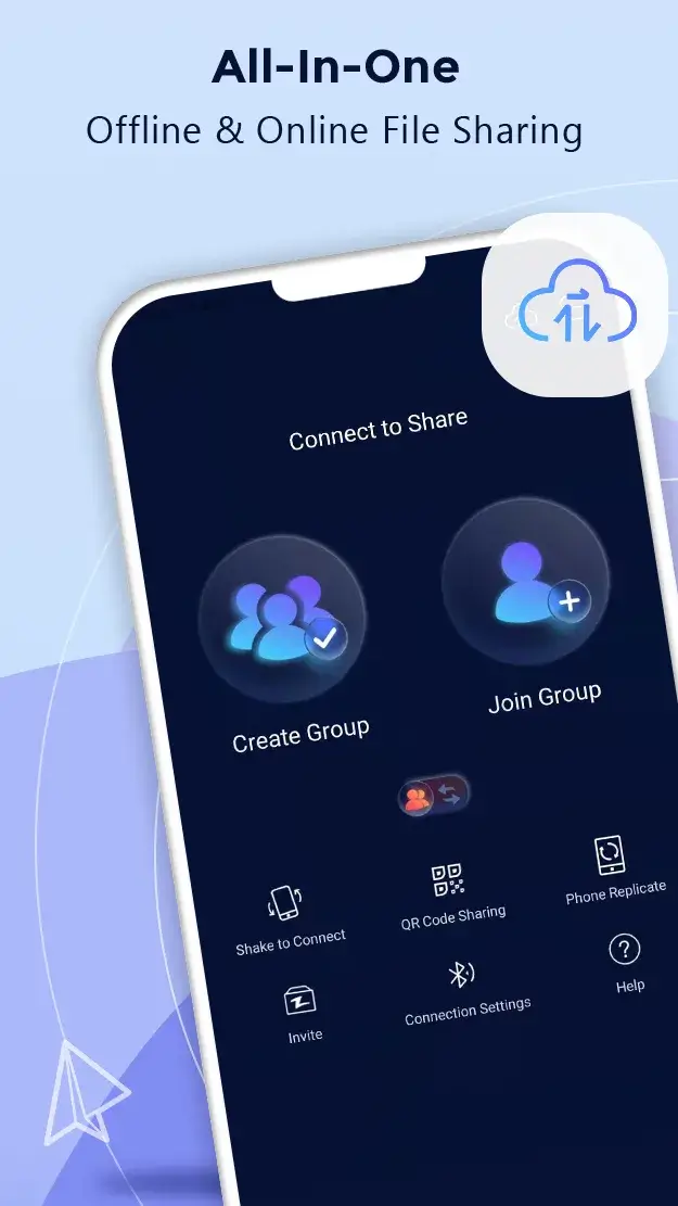 ภาพหน้าจอ Zapya MOD APK 1