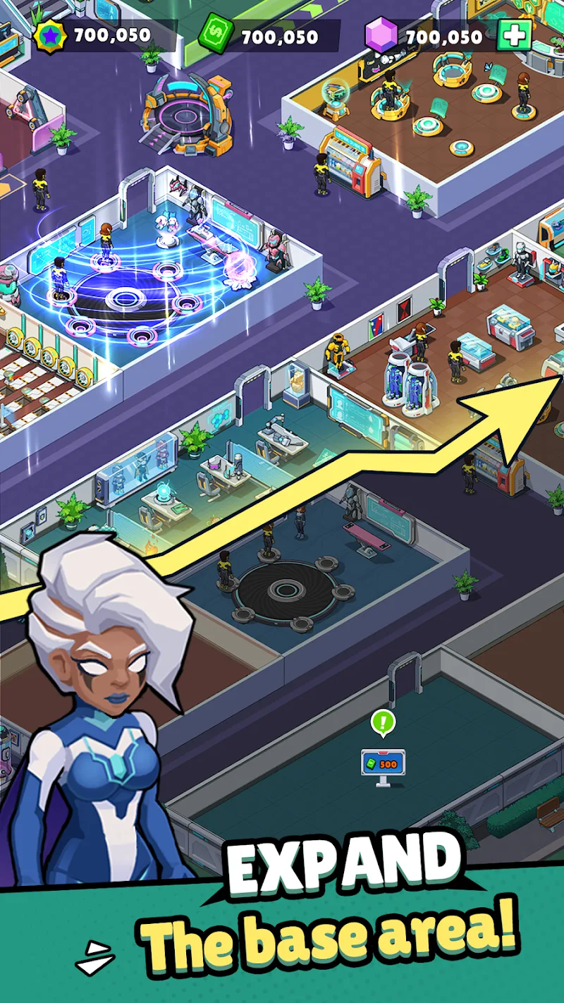 Idle Superpower School Screenshot 6