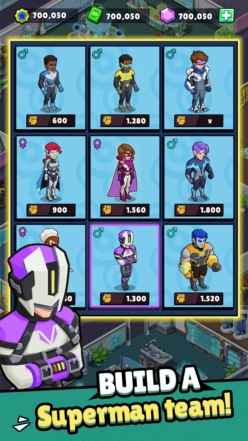 Idle Superpower School Screenshot 5