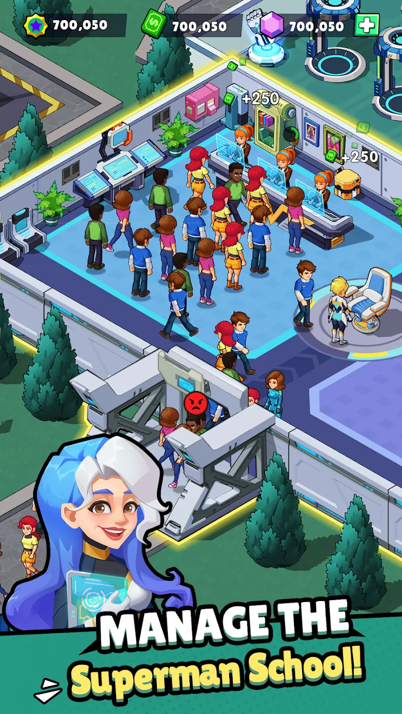 Idle Superpower School Screenshot 2