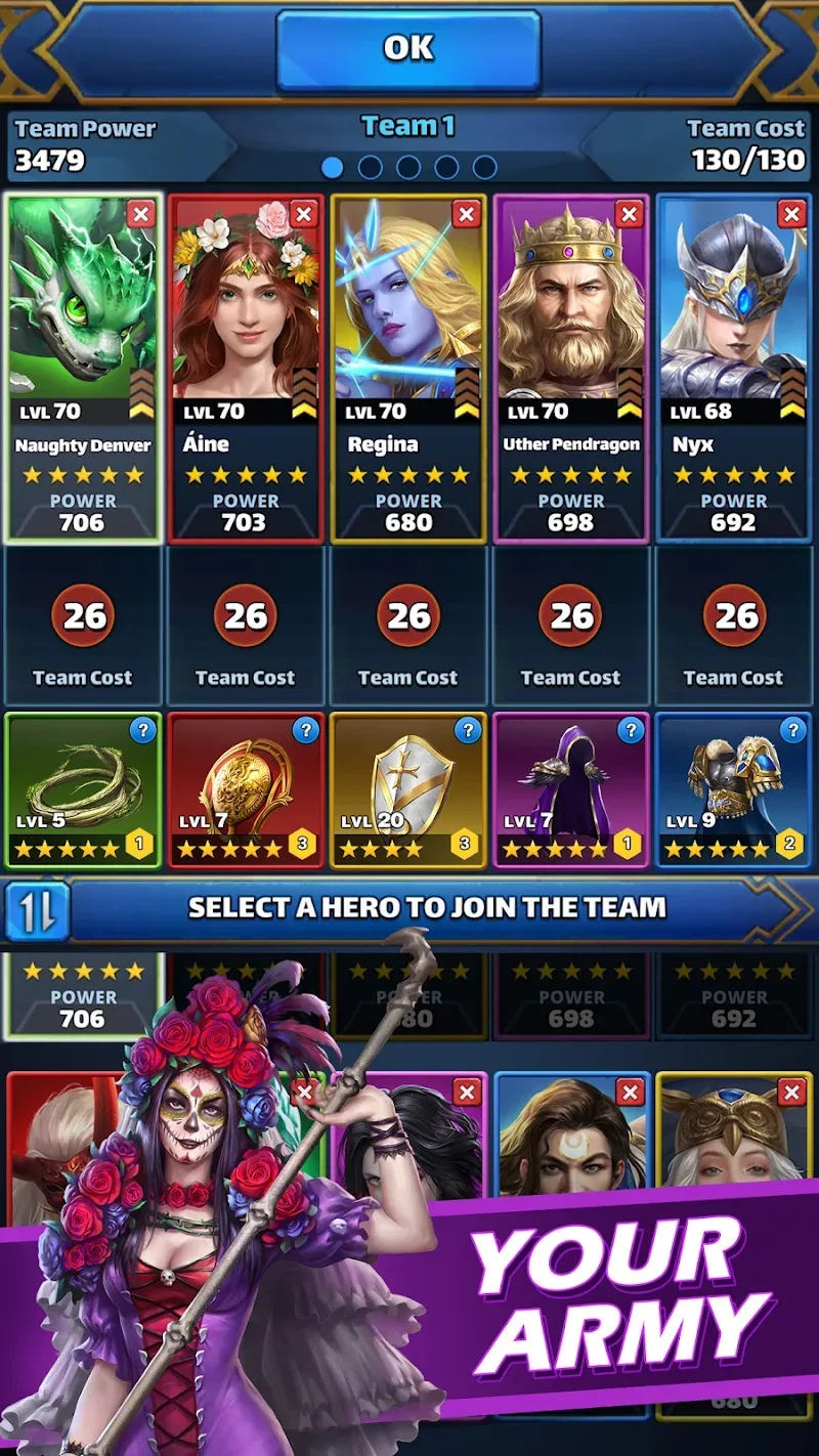 MythWars & Puzzles gameplay screenshot 6