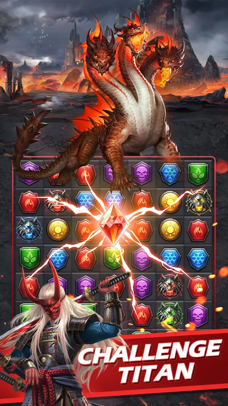 MythWars & Puzzles gameplay screenshot 2