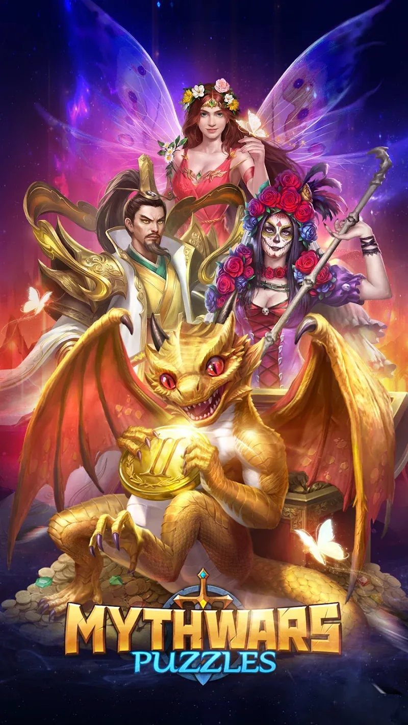 MythWars & Puzzles gameplay screenshot 1