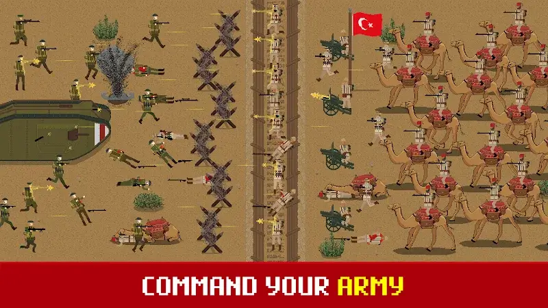 Dynamic Combat in WW1 Trenches: RTS Battle screenshot 6