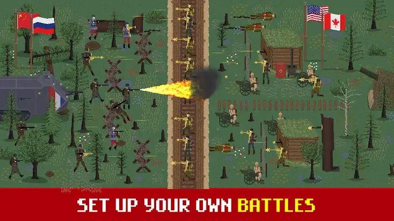 Strategic RTS Gameplay in Action: Trench Warfare WW1 screenshot 4