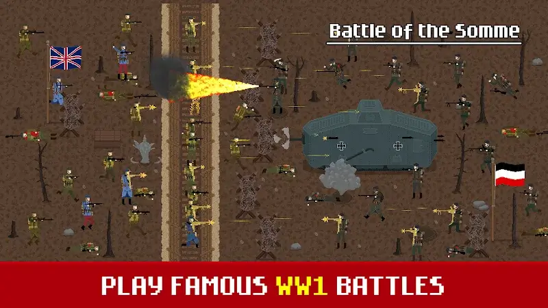 Trench Warfare WW1: RTS Battle screenshot 1
