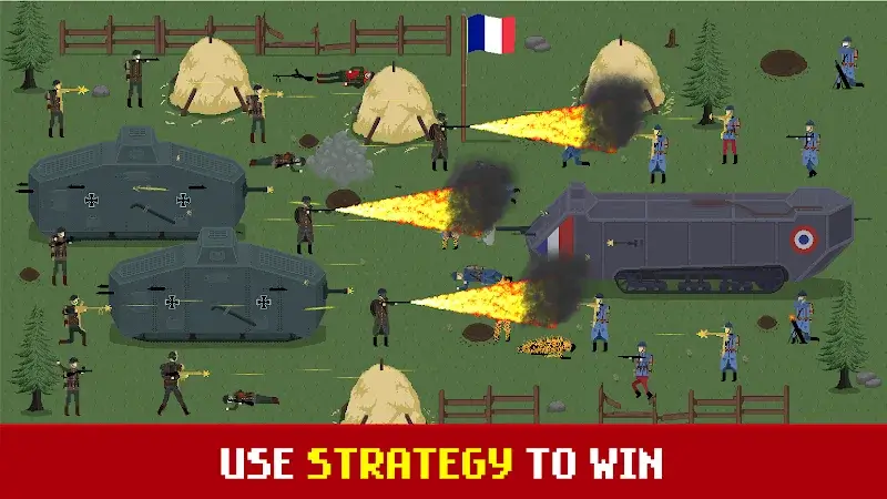 Immerse Yourself in WW1 Trench Warfare: RTS Battle screenshot 2