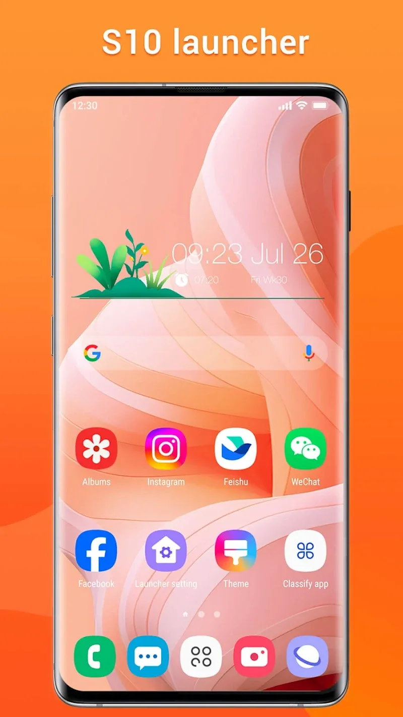 S10 Launcher screenshot 1
