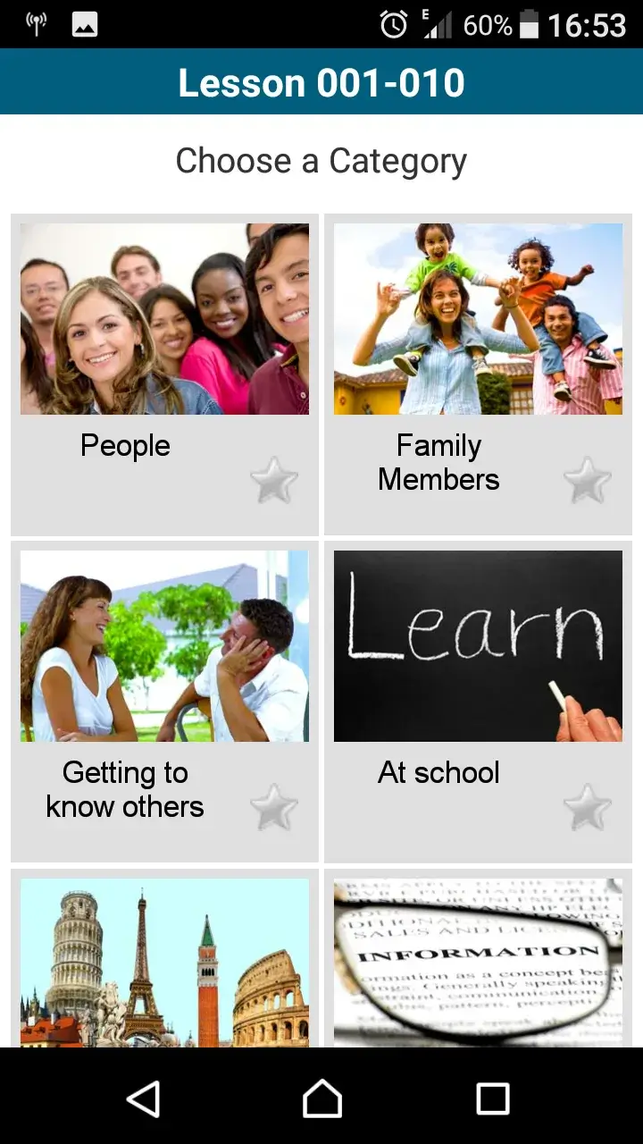 STEPS in 50 languages screenshot 5