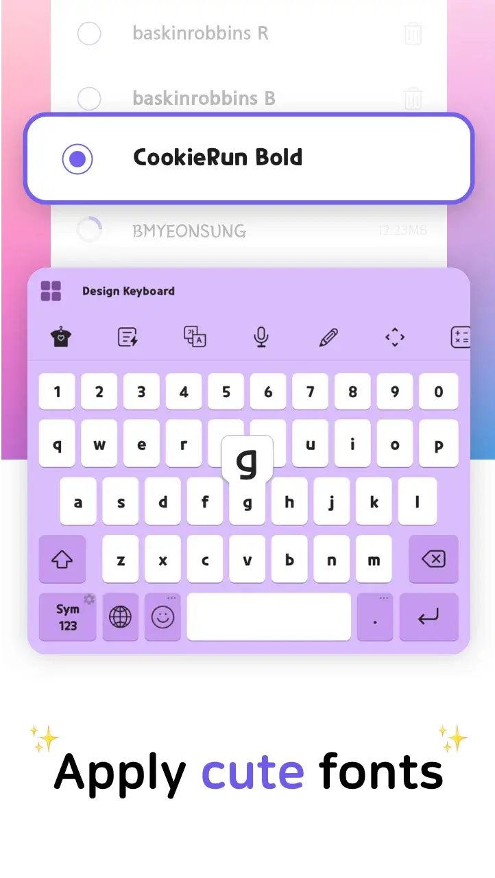 Design Keyboard screenshot 4