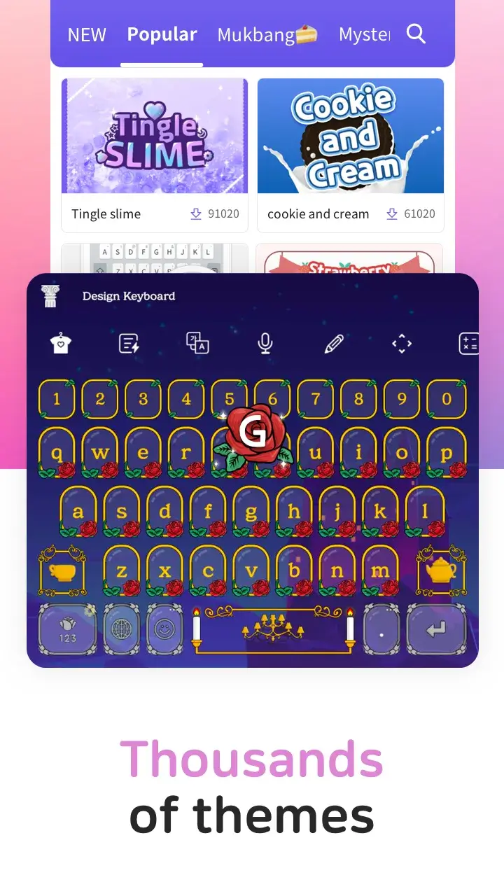 Design Keyboard screenshot 3