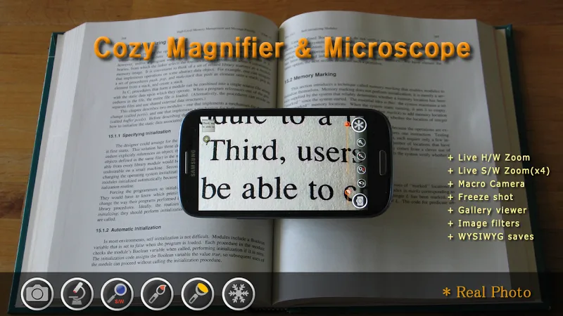 Magnifier & Microscope+ screenshot 6