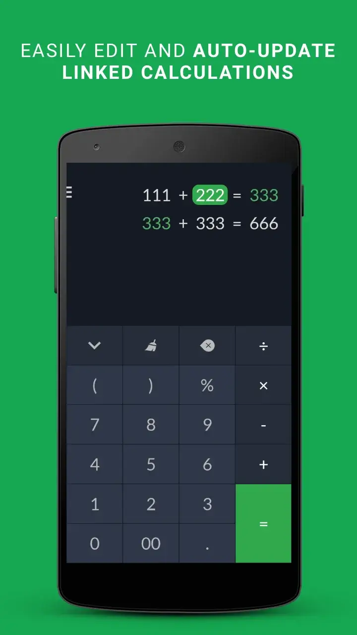 Tangkapan layar FlexCalc 2