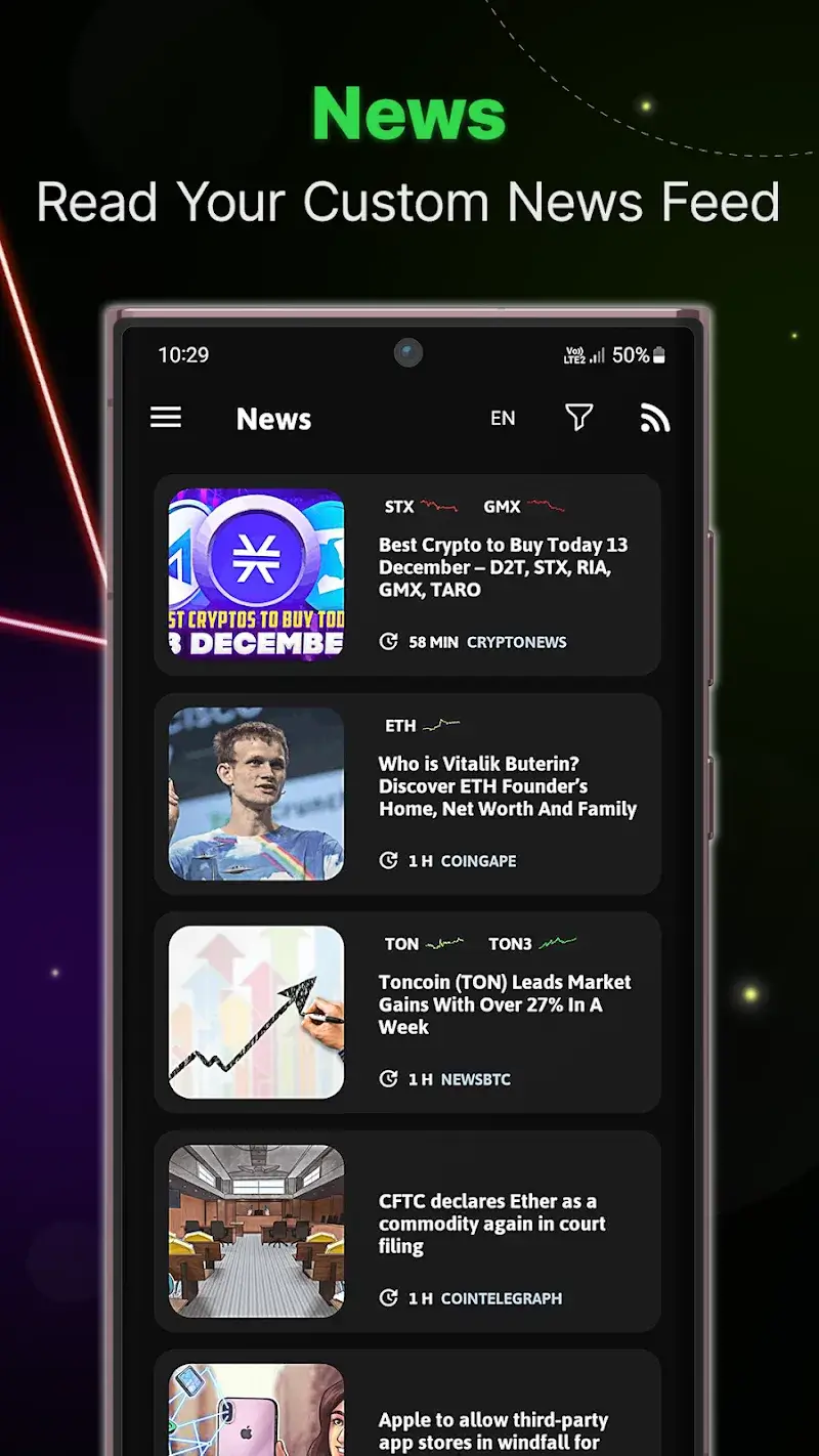 The Crypto App Screenshot 3