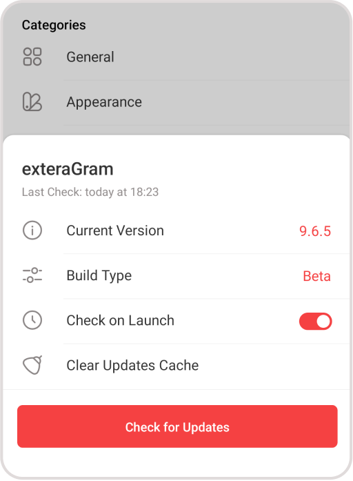 exteraGram - Screenshot 3