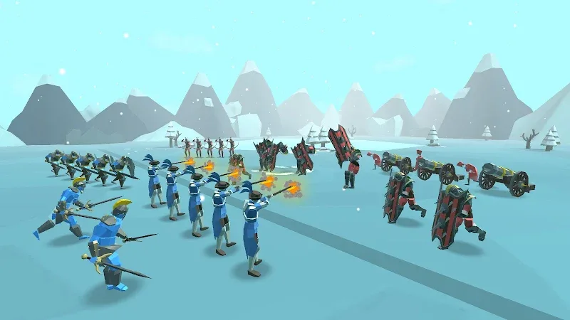 Tangkapan layar 1 Epic Battle Simulator 2