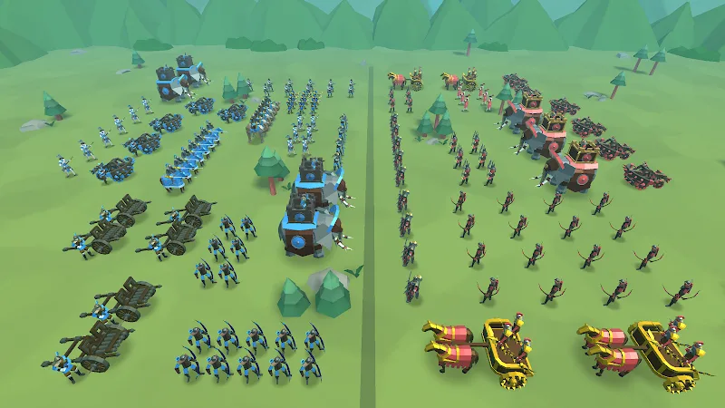 Tangkapan layar 2 Epic Battle Simulator 2