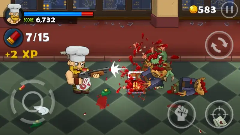 Captura de pantalla 4 de Bloody Harry: Zombie Shooting