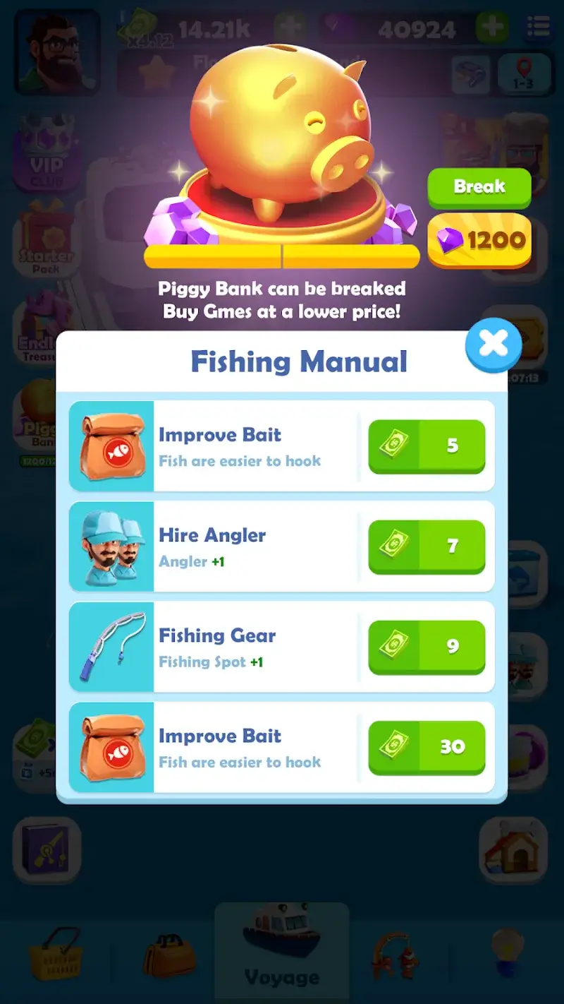 ภาพหน้าจอ Fishing Frenzy: Idle Hooked Inc. 5