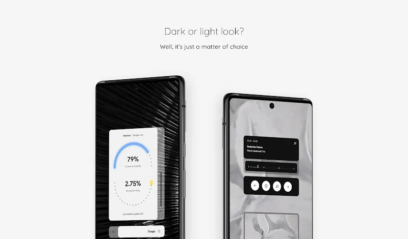 Capture d'écran Velar KWGT 3