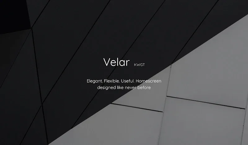 Velar KWGT capture d'écran 5