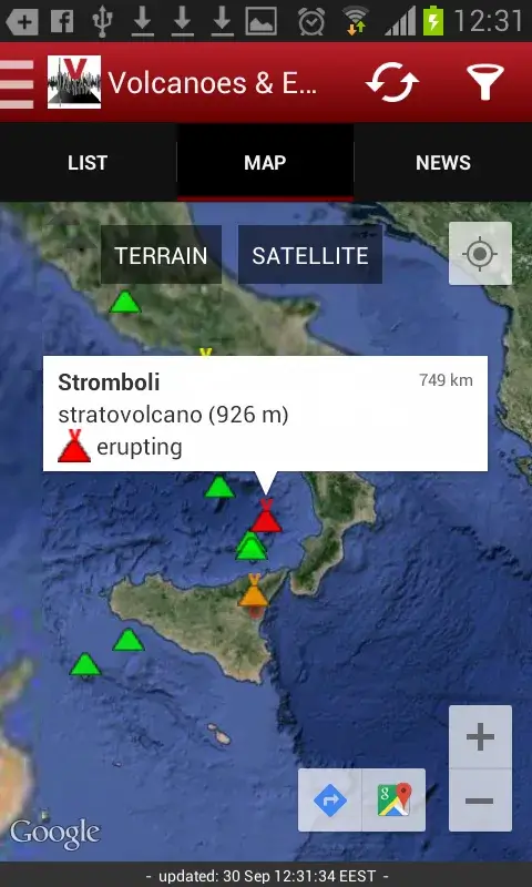 ภาพหน้าจอ Volcanoes & Earthquakes 6