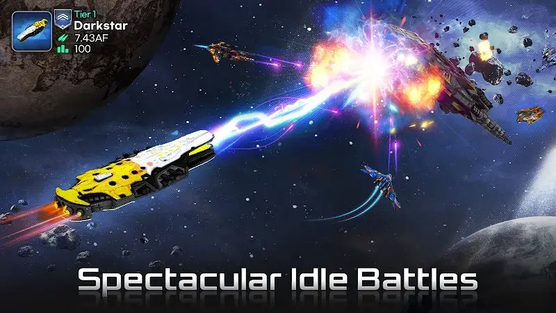 Captura de pantalla de Darkstar - Idle RPG 3