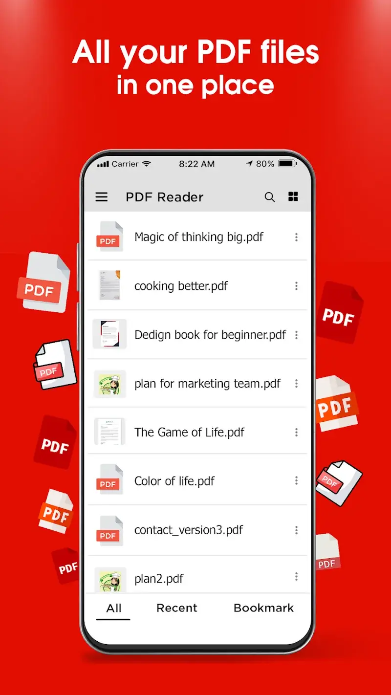 PDF Reader ekran görüntüsü 5