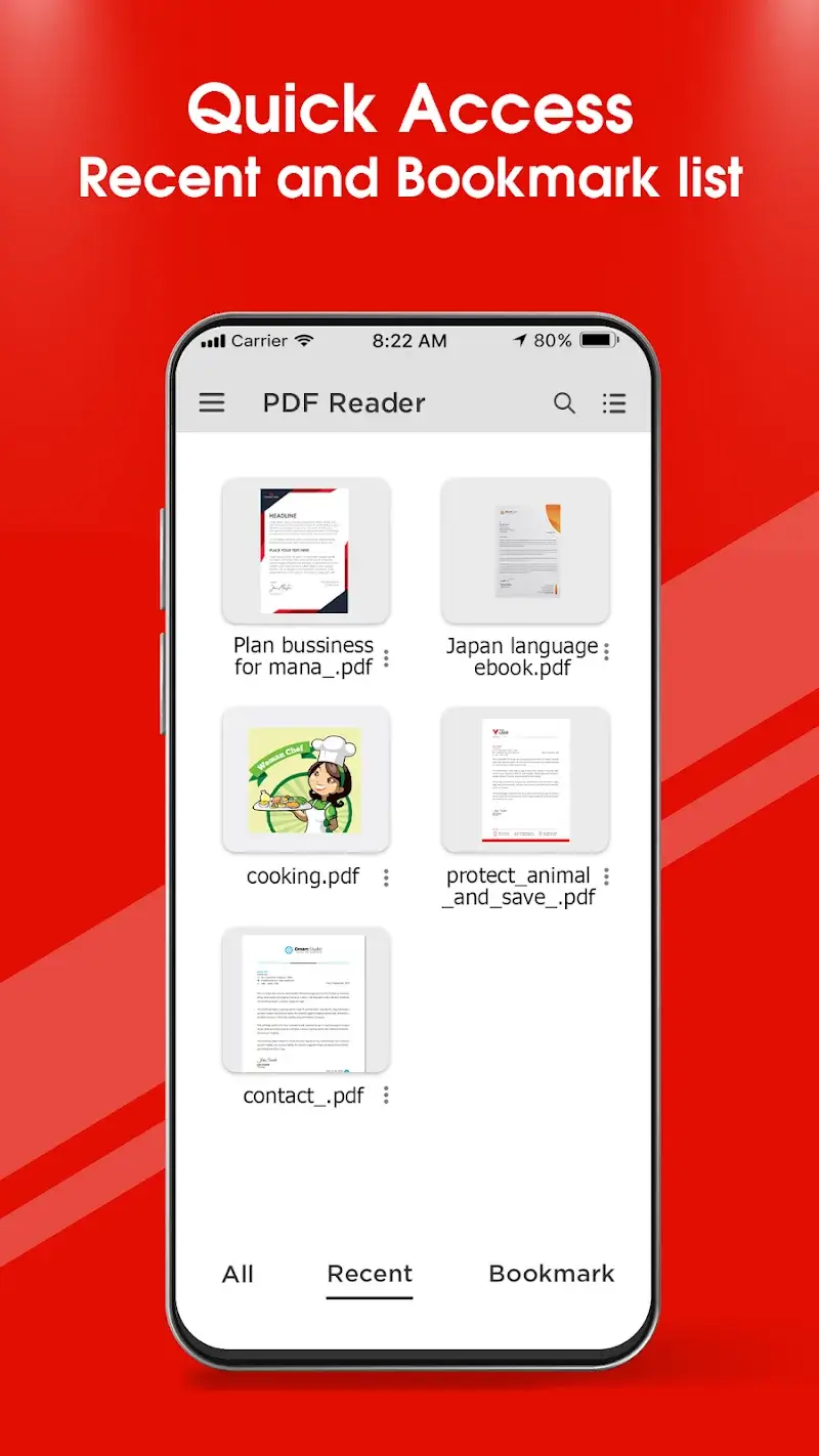 PDF Reader ekran görüntüsü 2