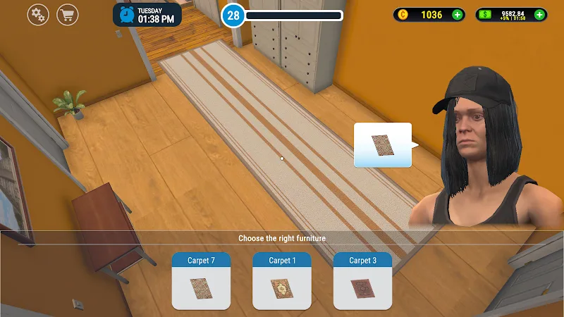 Captura de Pantalla de Home Design Simulator 1