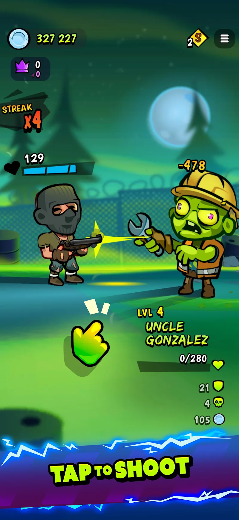 Zombie  Clicker screenshot 2