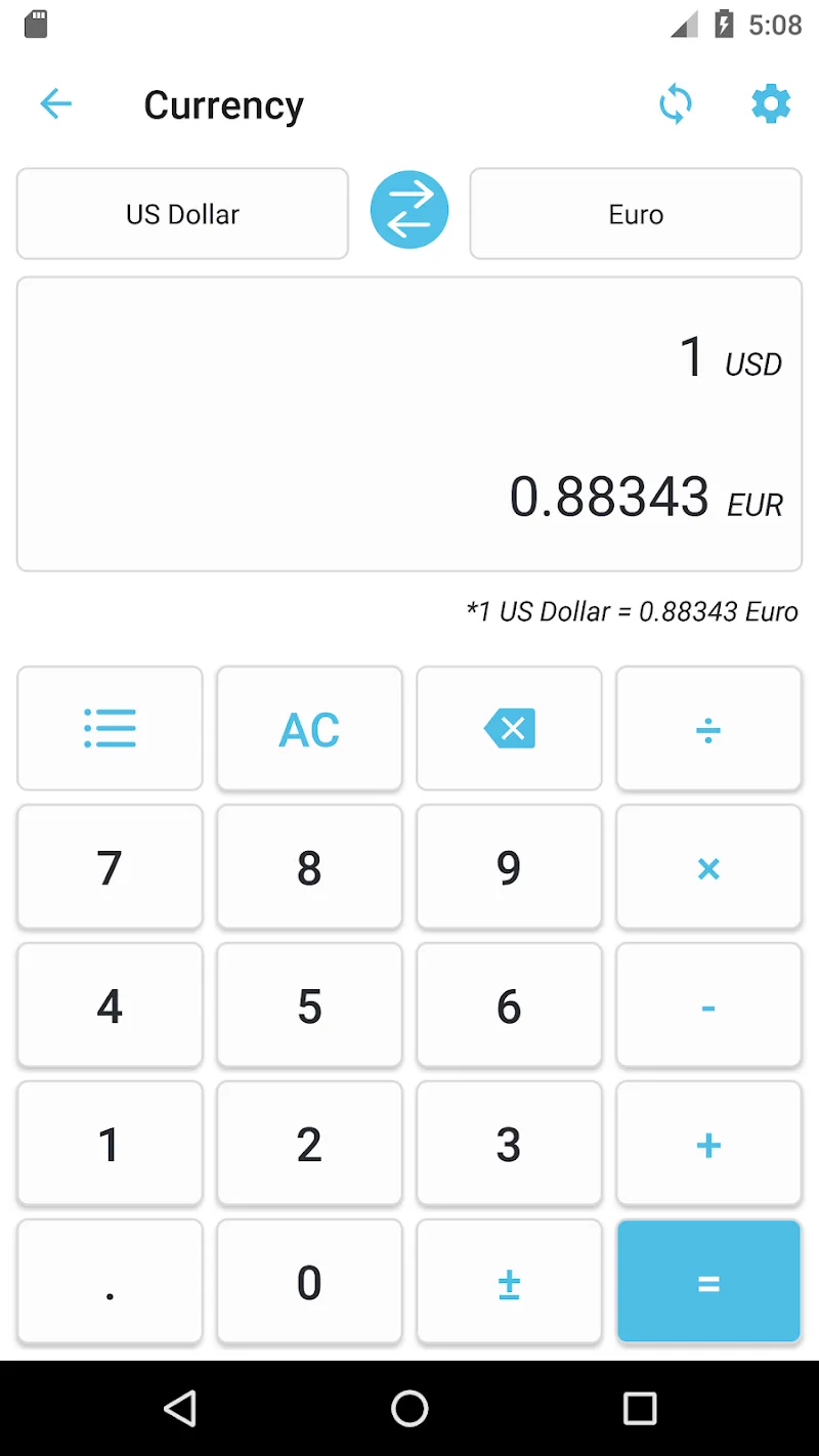 NT Unit Converter preview screen 4