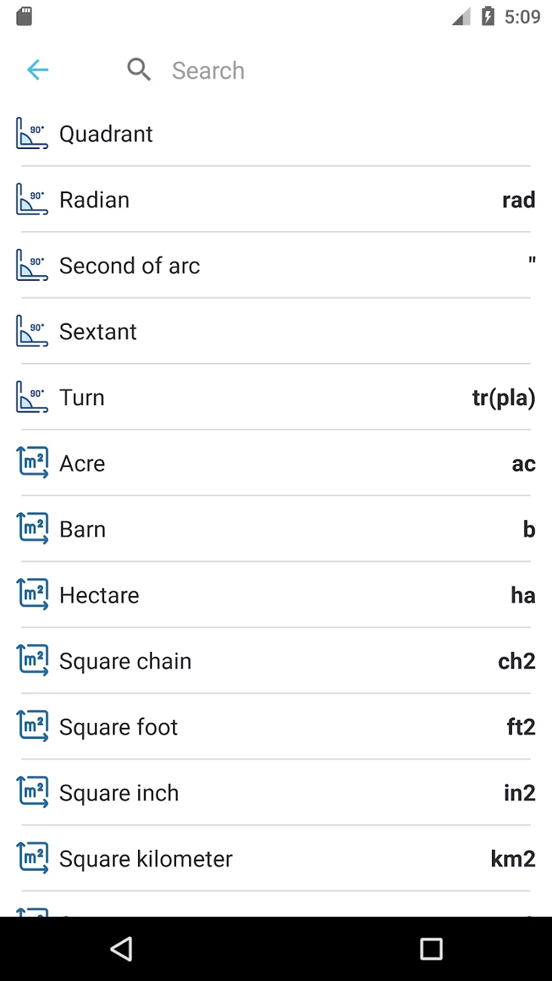 NT Unit Converter preview screen 6