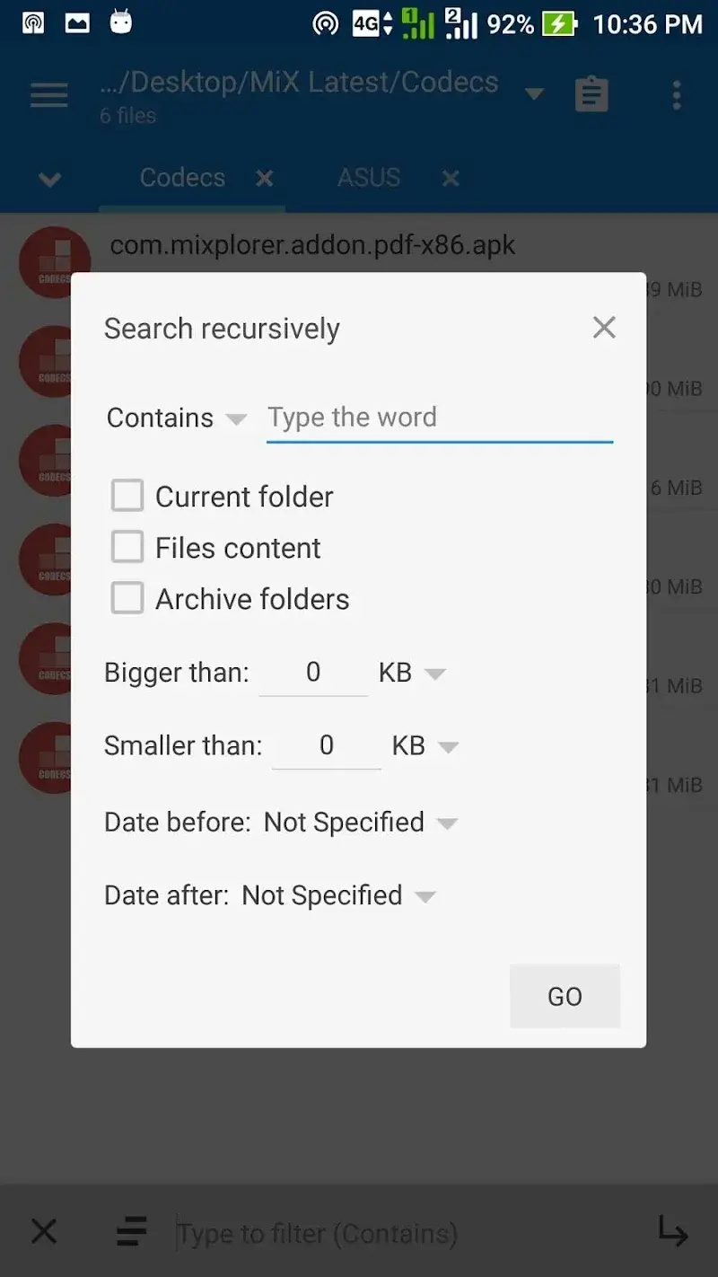 MiXplorer Silver File Manager APK capture d'écran 2