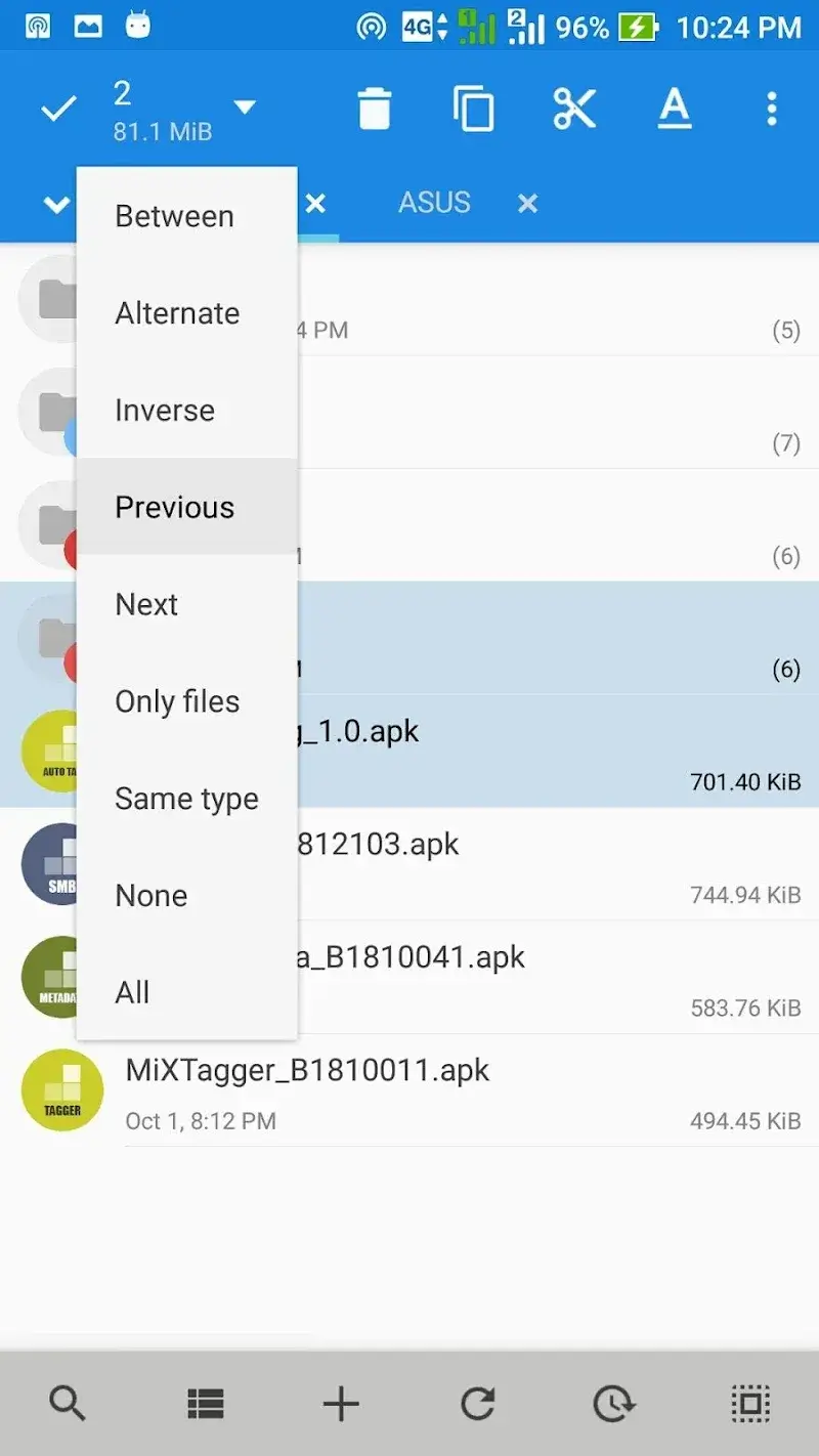 MiXplorer Silver File Manager APK capture d'écran 1