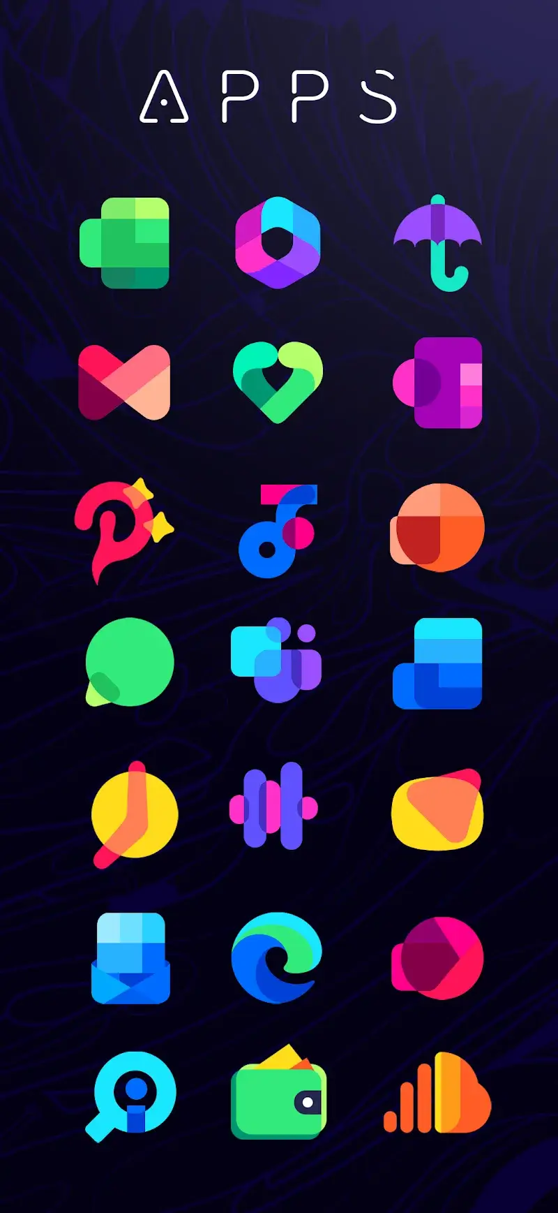 ภาพหน้าจอ Hepta Theme, Icons, Widgets 4