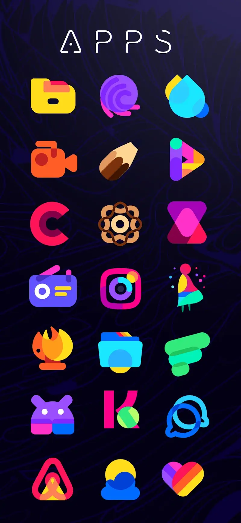 ภาพหน้าจอ Hepta Theme, Icons, Widgets 5