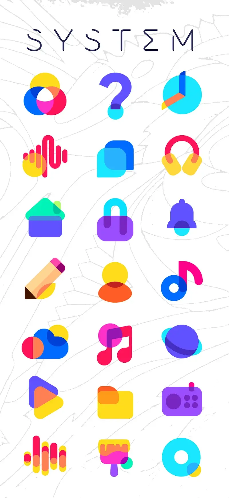 ภาพหน้าจอ Hepta Theme, Icons, Widgets 3